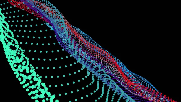 Nodo Matriz Datos Puntos Organizados Para Flujo Datos Red Nodos — Archivo Imágenes Vectoriales