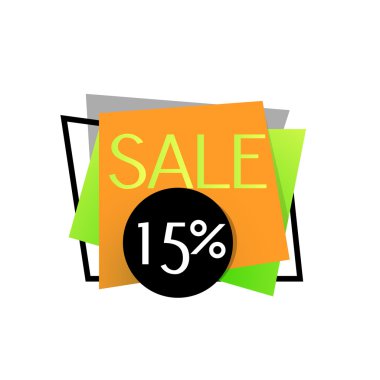 Süper satış banner tasarımı. Vektör baner