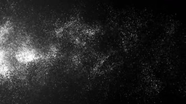 Monokrom animasyonu, en küçük parçacıkların nebula ve yıldız kümeleri oluşturduğu uzayın sonsuzluğuna bir pencere açar. Aydınlık ve karanlığın kontrastı derinlik ve sonsuzluk hissi yaratır..