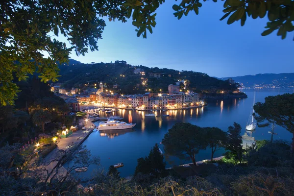 Portofino de noche — Foto de Stock