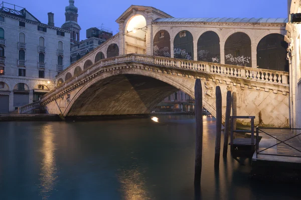 Venedig: Rialtobron — Stockfoto