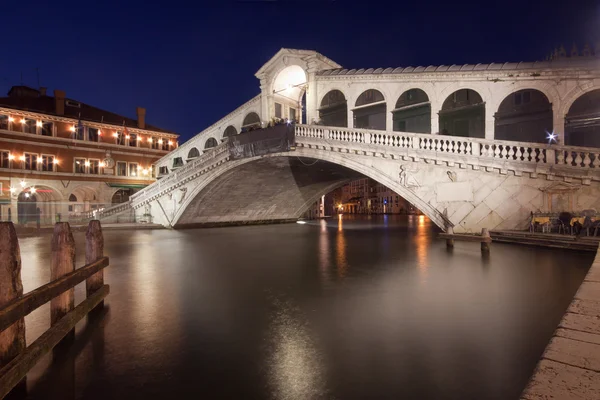 Benátky - Most rialto — Stock fotografie