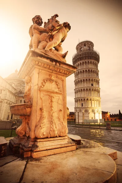Pisa torre inclinada — Foto de Stock