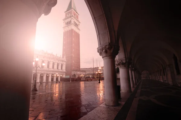 Venedig: Markusplatsen — Stockfoto