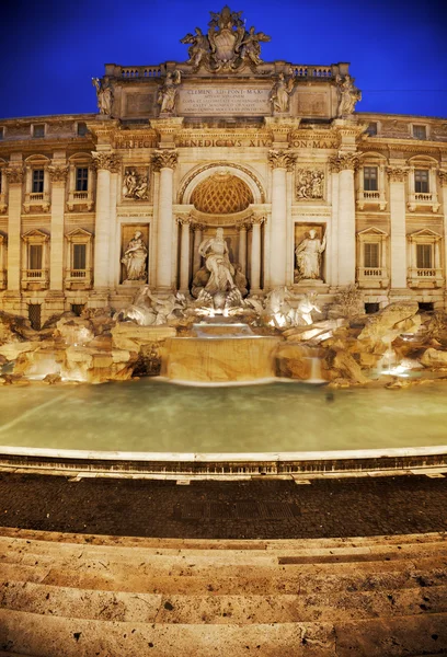 Roma, Italia: Fontana di Trevi — Foto de Stock