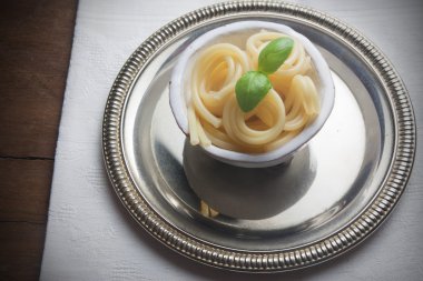 Küçük porsiyon makarna