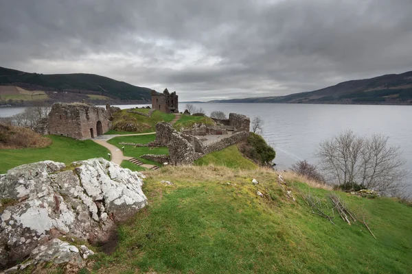 Zamek Urquhart castle, Szkocja — Zdjęcie stockowe