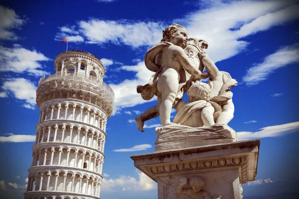 Pisa: Torre inclinada — Foto de Stock