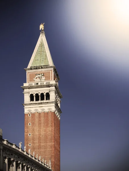 Klocktornet i Venedig — Stockfoto
