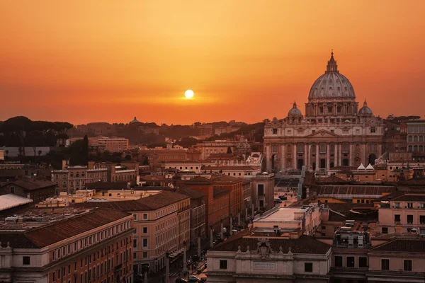 Roma al atardecer, Italia — Foto de Stock