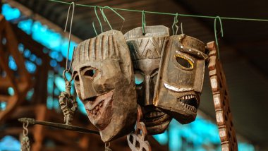 Hindistan'ın eski ritüel maskeleri