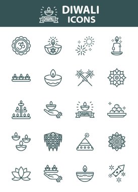 Bir dizi diwali ikonu, Hindistan geleneksel festivali