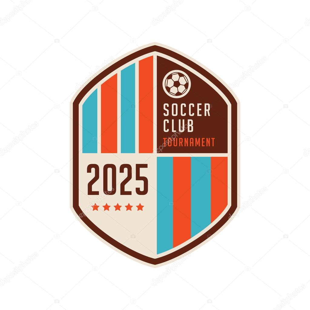 Soccer Football Badge Logo Design Templates #14