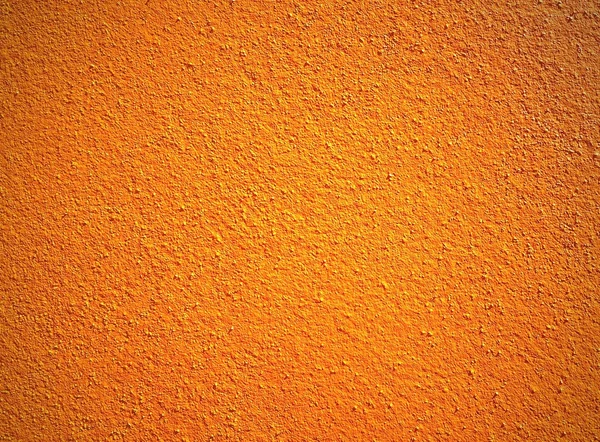 明亮的橙色墙纹理背景 — 图库照片