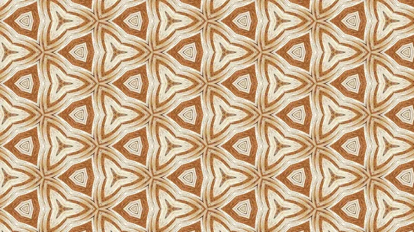 Acuarela pintura abstracta patrón de tela marrón — Foto de Stock