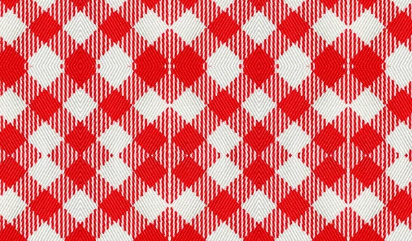 Kırmızı ve beyaz kumaş
