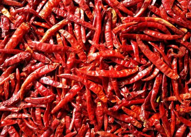 kurutulmuş kırmızı biber arka plan