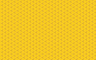 Sarı altıgen vintage desen arka plan