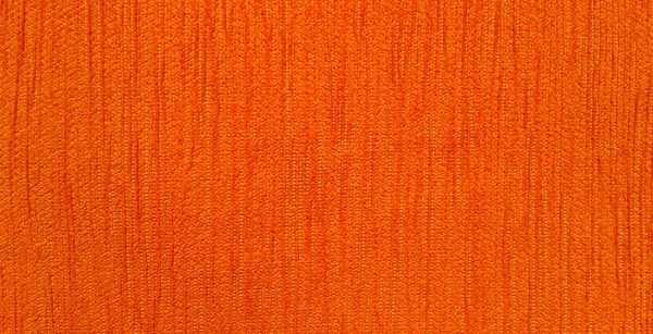 Oranje kleur weefsel textuur achtergrond — Stockfoto