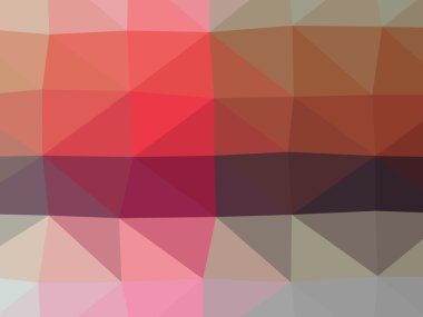 Çokgen origami renkli kristal üçgen geometrisi resimde arka plan