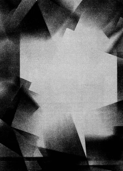 Abstrakt Vintage Noir Textur Bakgrund Med Geometriska Former — Stockfoto