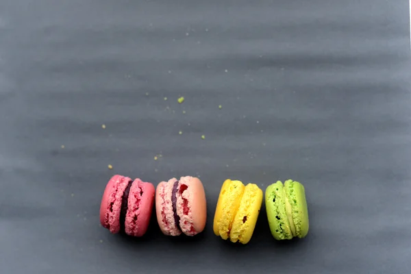 macarons lezzetli ve taze kurabiye