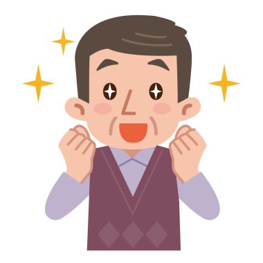 Büyük bir sevinç olgun adam