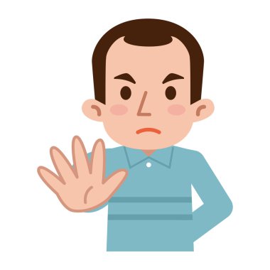 Orta yaşlı erkekler reddetmek