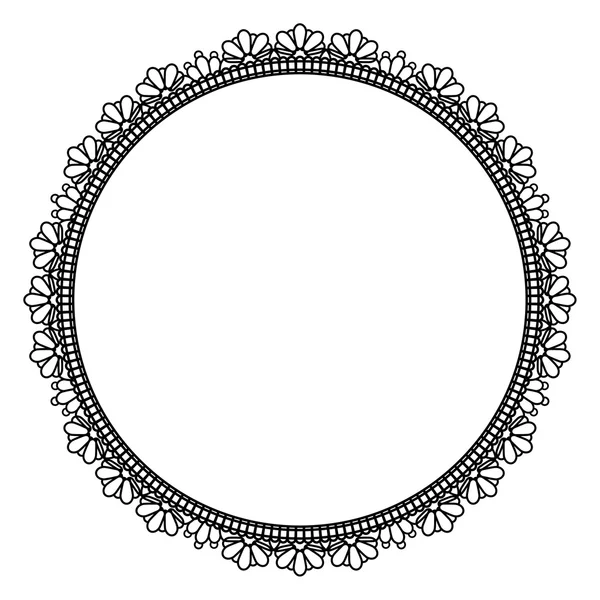 zarif yuvarlak çerçeve