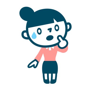 genç kadın karışık