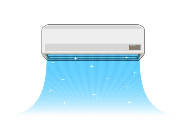 Climatisation de Illustration — Image vectorielle