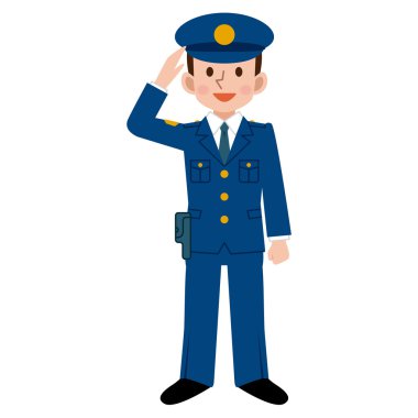 Erkek polis memuru