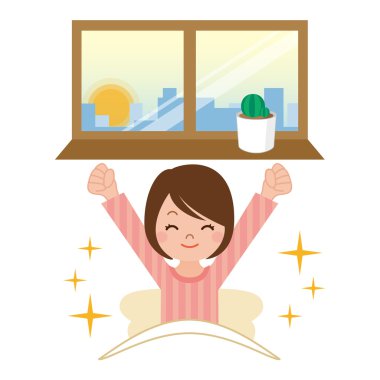 Ability to wake up clipart