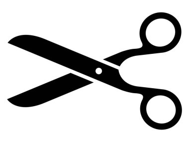 Makasların tek renkli resmedilmesiName