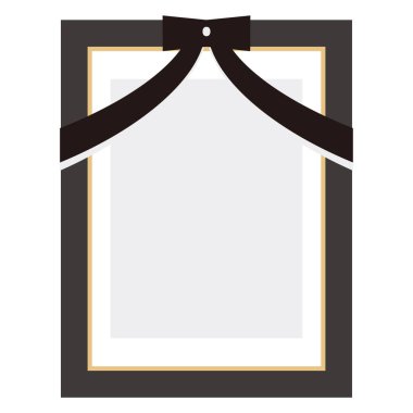 Hayalet fotoğrafın çerçevesinin tasviri