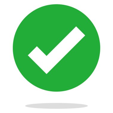 Doğruluğu ve Tamamlanması İçin İşaretin Basit Vektör Simgesi ResmiComment