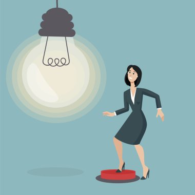 İş kadını almak bir değişiklik