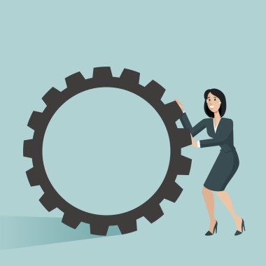 Kadın çevirmek doğru dişli