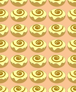 Çörekler seamless modeli