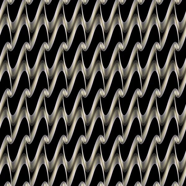 Elegant ripple vector illustration with wavy lines — Stock Vector