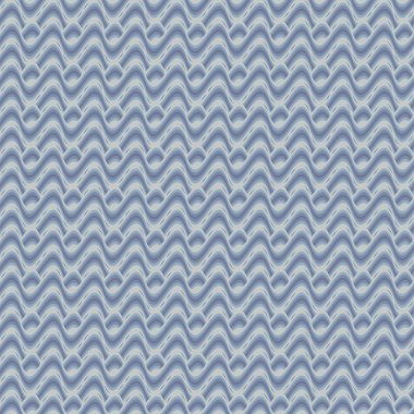 Kesintisiz mavi dalgalı desen tonlarında