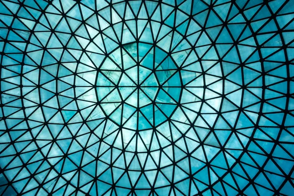 Glass roof of the Railway Station in Guangzhou — Stock Photo, Image