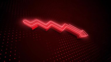 Red Downward Arrow: Piyasa Düşüşü ve Finansal Kaybın Sembolü