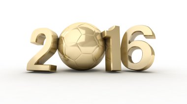 2016 3D çizimi ve futbol