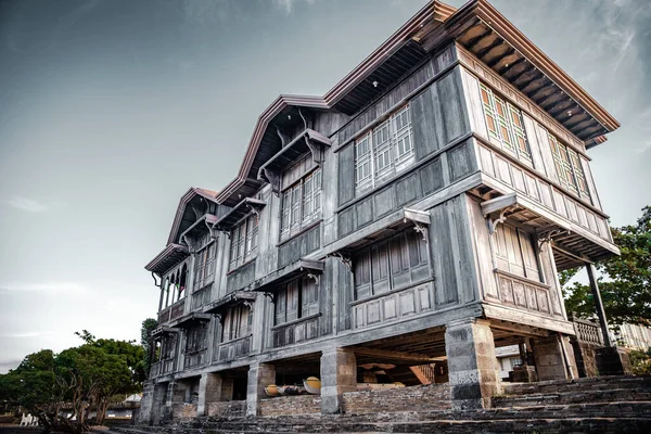Bellamente Reconstruido Patrimonio Filipino Casas Culturales Que Forman Parte Las — Foto de Stock