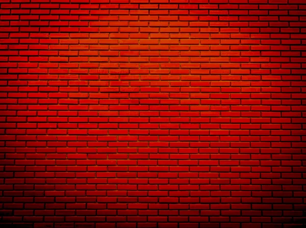 Dark red brick wall texture for background — Stock Photo, Image