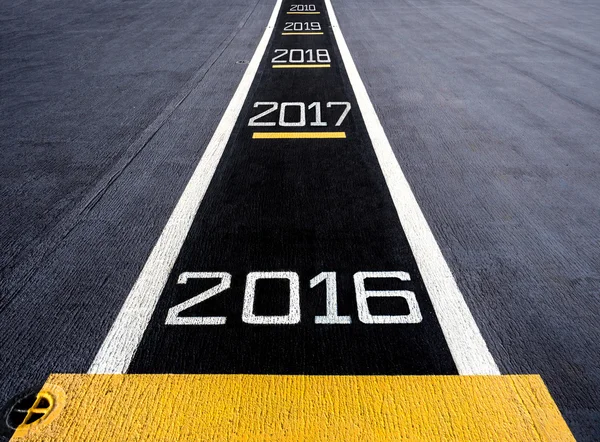 Yeni yıl iki bin on altı (2016 başlamak),