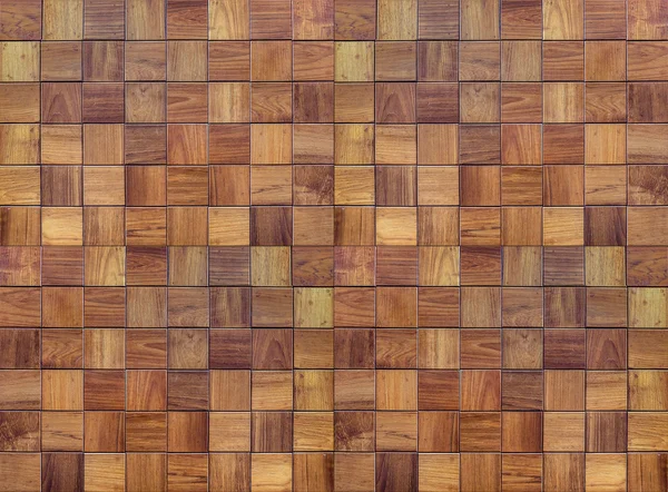 木製の立方体の壁の背景 — ストック写真
