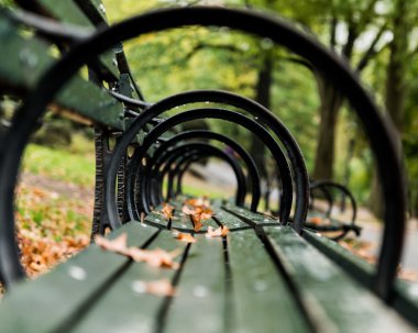 Park bankında döngüler