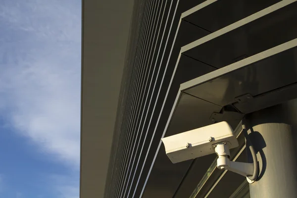 Security camera in a modern building — Stock Photo, Image